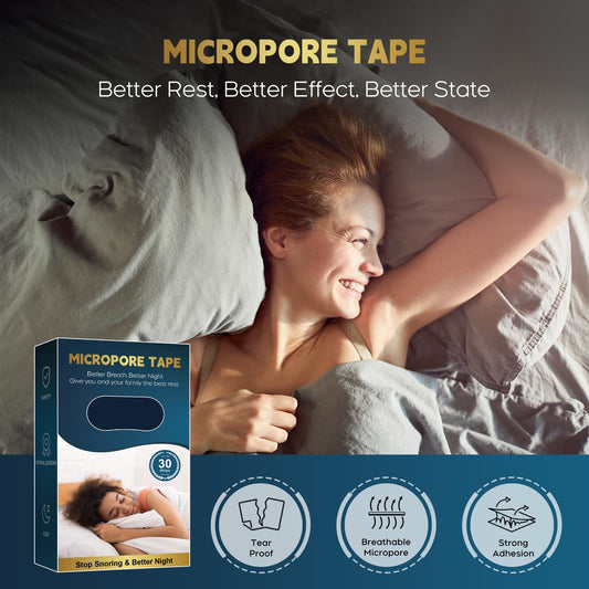 EENET Micropore Tape(30 Strips-1 Month) Premium Strip Tapes - Hypoallergenic & Pain Free Removal, Gentle On Skin & Latex Free-1