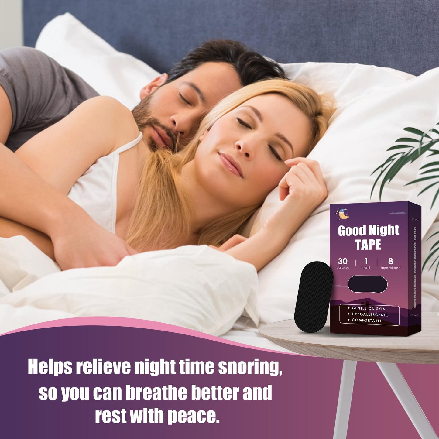 Premium Tape (30 Pack) - Pain Free Removal, Hypoallergenic, Latex Free & Gentle On Skin - Skin Friendly Adhesive Cotton Tape-Z19